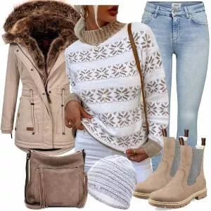 Winter Outfits Warmes und Bequemes Outfit