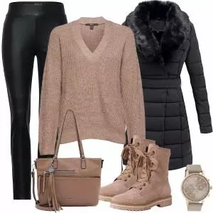 Winter Outfits Stylischer Look für Damen