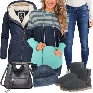 Winter Outfits Bequemes Winteroutfit
