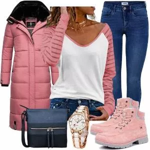 Winter Outfits Stylischer Look für Damen
