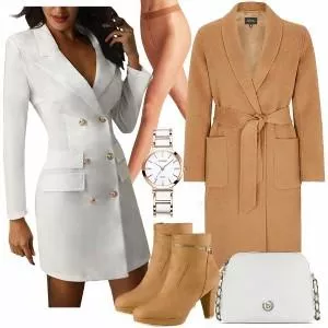 Winter Outfits Stylischer Look für Damen