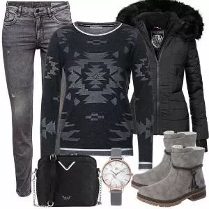 Winter Outfits Komfortabel und Warm
