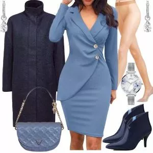 Party Outfits Outfit mit Elegantem Kleid
