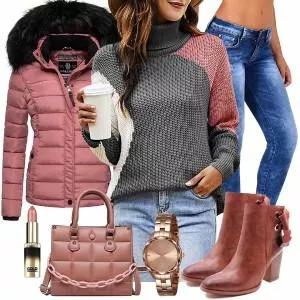 Winter Outfits Outfit für Modische Damen