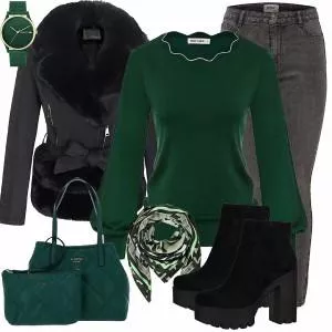 Winter Outfits Schönes Outfit für den Winter