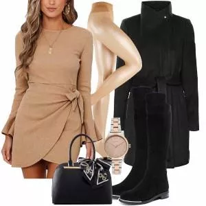 Winter Outfits Outfit für Stilvolle Damen
