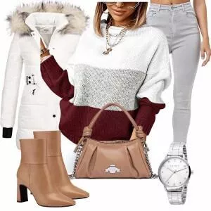 Winter Outfits Outfit für Modische Damen