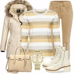 Winter Outfits Outfit für Stilvolle Damen