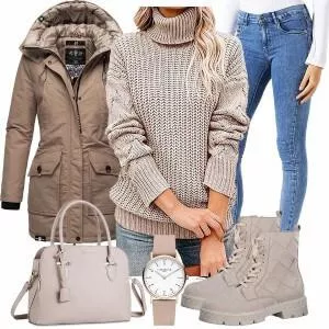 Winter Outfits Bequemes Winteroutfit