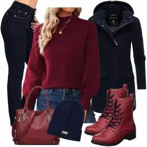 Winter Outfits Schönes Outfit für den Winter