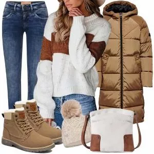 Winter Outfits Bequemes Winteroutfit