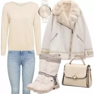Winter Outfits Outfit für Stilvolle Damen