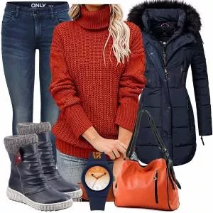 Winter Outfits Schönes Outfit für den Winter