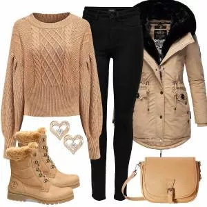 Winter Outfits Outfit für Stilvolle Damen