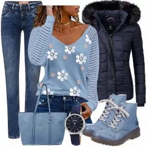Winter Outfits Schönes Outfit für den Winter