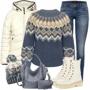 Winter Outfits Trendiger Look für den Winter