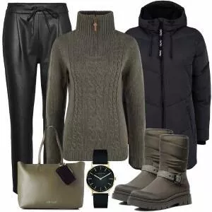 Winter Outfits Schönes Outfit für den Winter