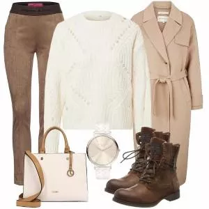 Winter Outfits Outfit für Stilvolle Damen