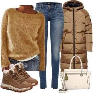Winter Outfits Outfit für Modische Damen