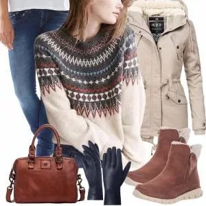 Winter Outfits Bequemes Winteroutfit