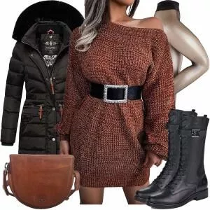 Winter Outfits Schönes Outfit für den Winter