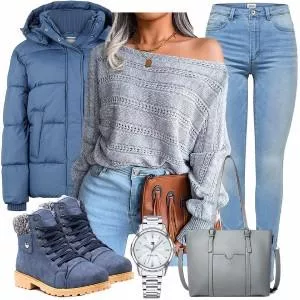Winter Outfits Schönes Outfit für den Winter