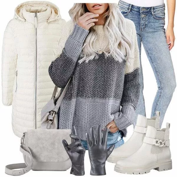 Winter Outfits Schönes Outfit für den Winter