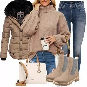 Winter Outfits Bequemes Winteroutfit