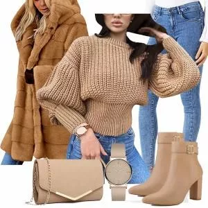 Winter Outfits Schönes Outfit für Den Winter