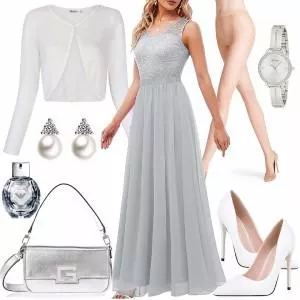 Party Outfits Outfit mit Elegantem Kleid