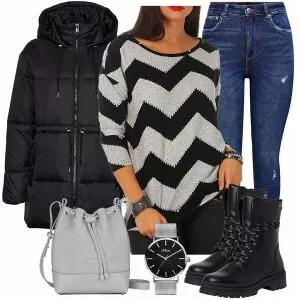 Winter Outfits Schönes Outfit für den Winter