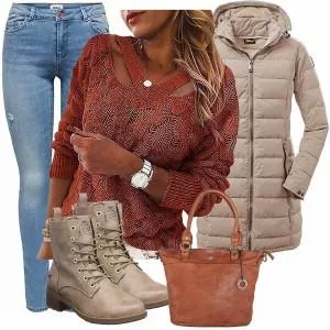 Winter Outfits Winterliches Freizeitoutfit