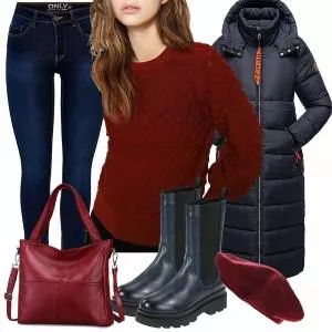 Winter Outfits Warmes und Bequemes Outfit