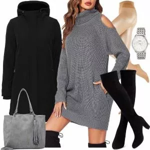 Winter Outfits Winterliches Freizeitoutfit
