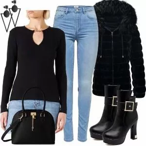 Winter Outfits Outfit für Modische Damen