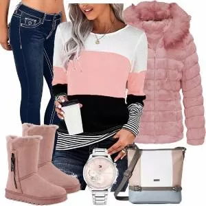 Winter Outfits Winterliches Freizeitoutfit