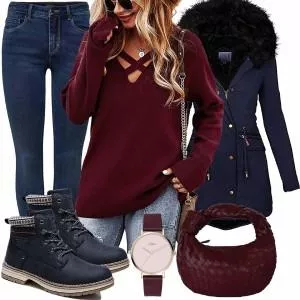 Winter Outfits Bequemes Winteroutfit