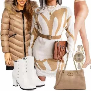 Winter Outfits Modischer Look für den Winter