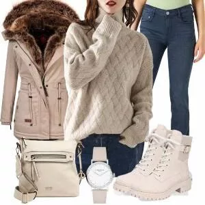 Winter Outfits Bequemes Winteroutfit
