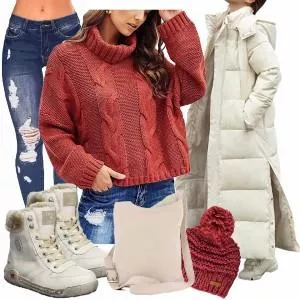 Winter Outfits Warmes Winteroutfit