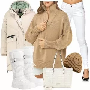 Winter Outfits Winterliches Freizeitoutfit