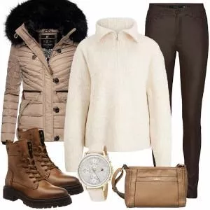 Winter Outfits Winterliches Freizeitoutfit