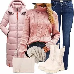 Winter Outfits Outfit für Stilvolle Damen