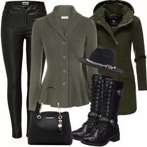 Winter Outfits Attraktives Winteroutfit