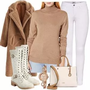 Winter Outfits Trendiger Look für den Winter