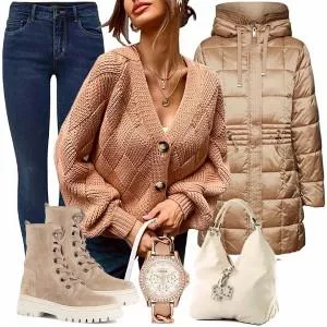 Winter Outfits Bequemes Winteroutfit