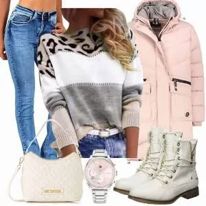 Winter Outfits Outfit für Stilvolle Damen