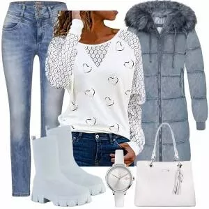 Winter Outfits Outfit für Modische Damen
