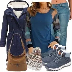 Winter Outfits Bequemes Winteroutfit