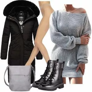 Winter Outfits Outfit für Stilvolle Damen